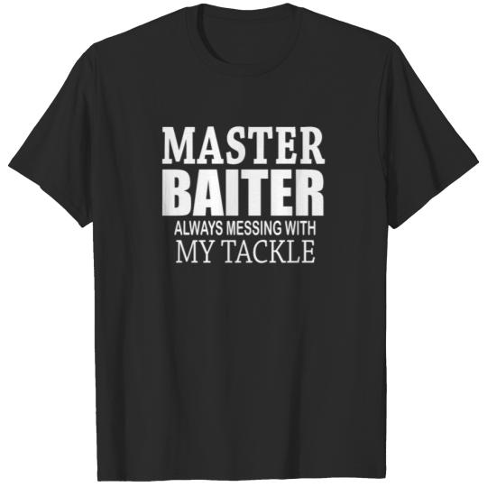 Discover Master baiter Funny Fishing T-shirt