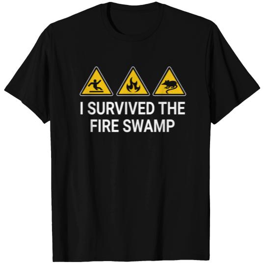 I Survived The Fire Swamp T-shirt