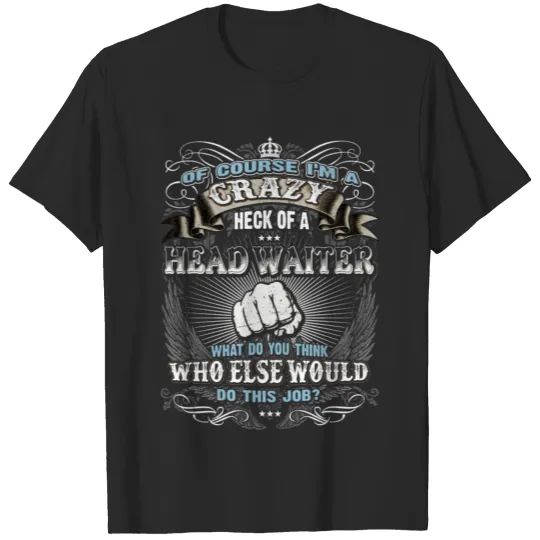 Shirts for Men, Job Shirt Head Writer T-shirt