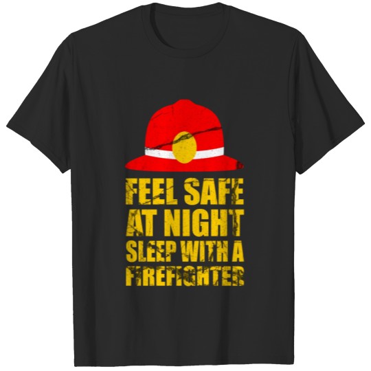 Discover Feel save at night sleep with a firefighter gift T-shirt
