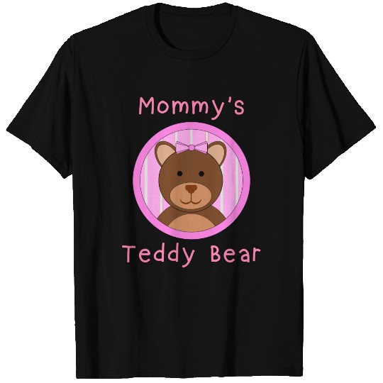 Mommys Teddy Bear Girl T-shirt