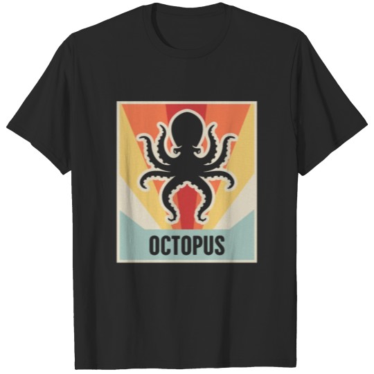 Discover Vintage 70s OCTOPUS T-shirt