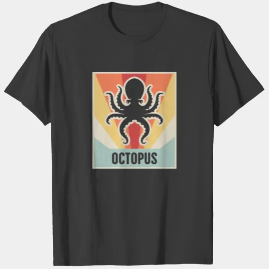 Vintage 70s OCTOPUS T-shirt