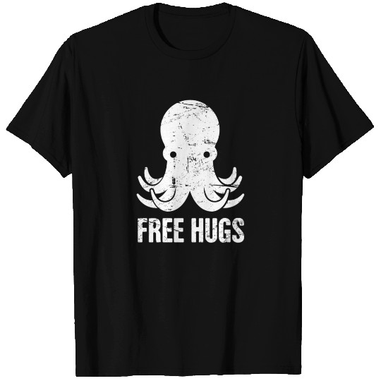 Free Hugs From A Cute Octopus T-shirt