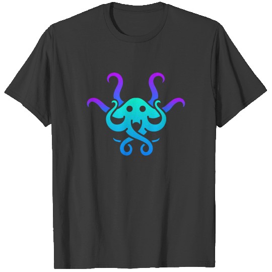 Psychedelic Rave Octopus T-shirt