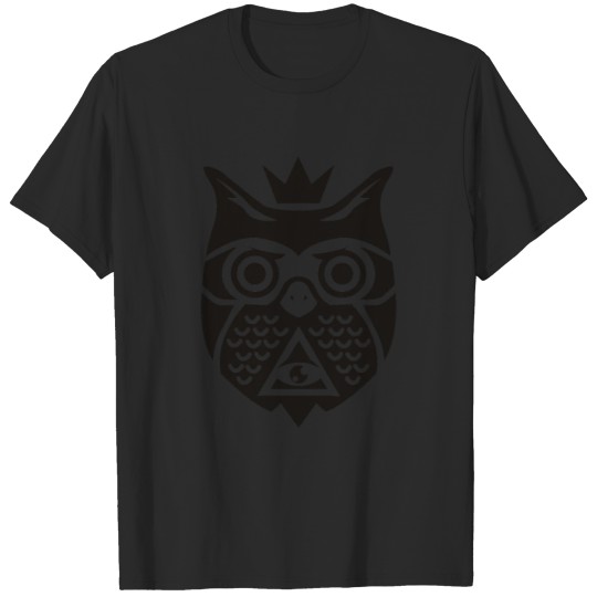 Discover Owl eye Funny T shirt T-shirt