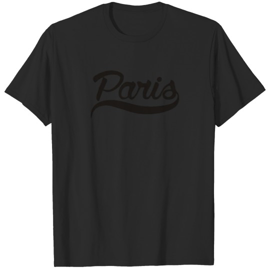 Discover Paris Handwritten Funny Vintage T Shirt T-shirt