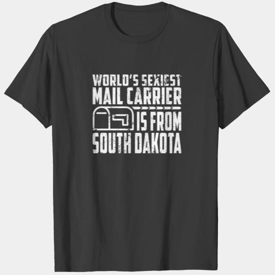 Mail Carrier Gear South Dakota Postal Carrier T-shirt