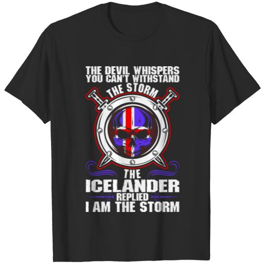 The Devil Whispers You Cant Withstand The Storm Ic T-shirt