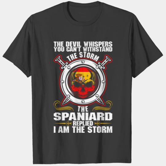 The Devil Whispers You Cant Withstand The Storm Sp T-shirt