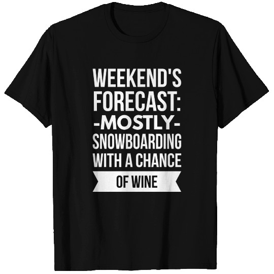 Mostly Snowboarding T-shirt