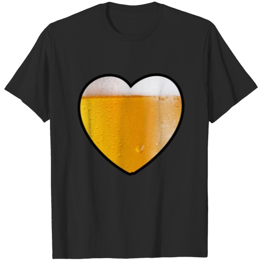 Discover Beer Pint Heart T-shirt