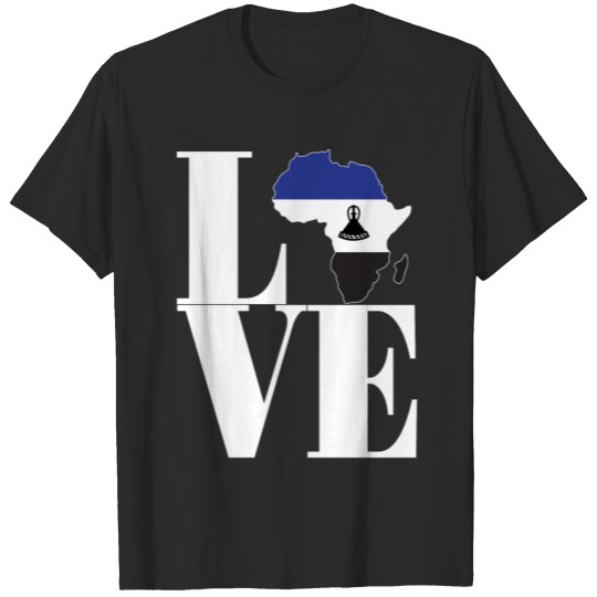 Discover I LOVE LESOTHO T-shirt