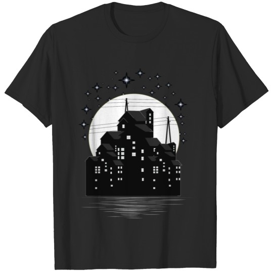Discover houses and stars T-shirt