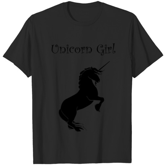 Discover Unicorn girl. Are you a girl or a unicorn? T-shirt