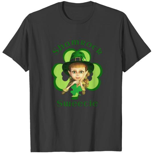 Shamrock Sweetie Women's Tri Blend Unisex Hooded S T-shirt