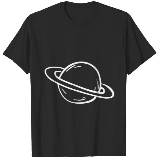 Saturn Earth Planet T-shirt