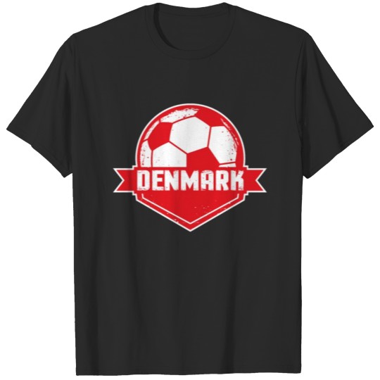 Discover Denmark No 1 Soccer Team Football Gift T-shirt