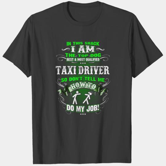 Shirts for Men, Job Shirt Taxi Driver T-shirt