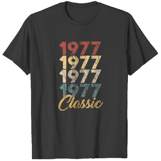 Born in 1977 Gift - Shirt - Classic T-shirt