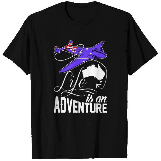 Australian Life Is An Adventure T-shirt