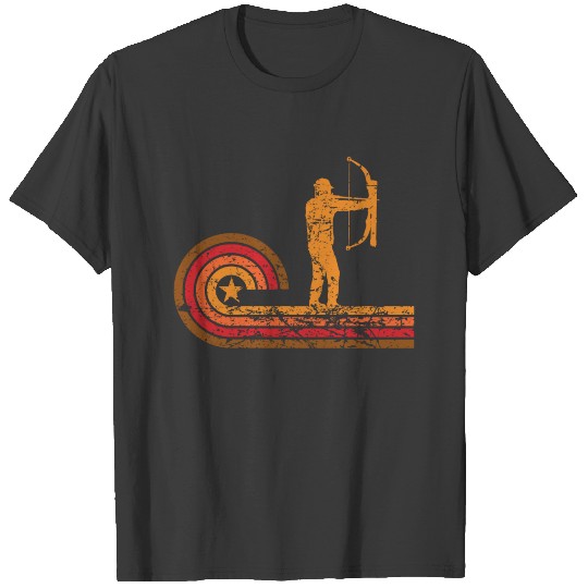 Discover Retro Style Archer Vintage Archery T-shirt
