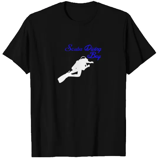 Scuba Diving Boy T-shirt