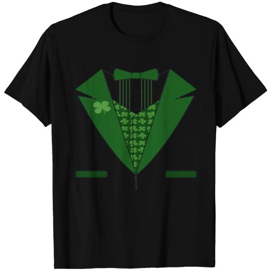 Irish Evergreen Bow Tie T-shirt