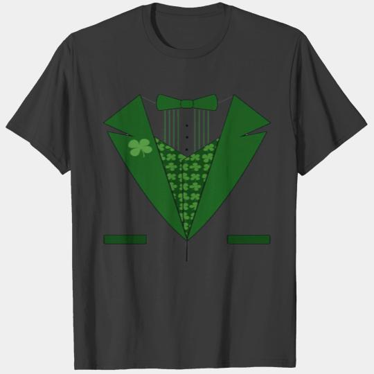 Irish Evergreen Bow Tie T-shirt