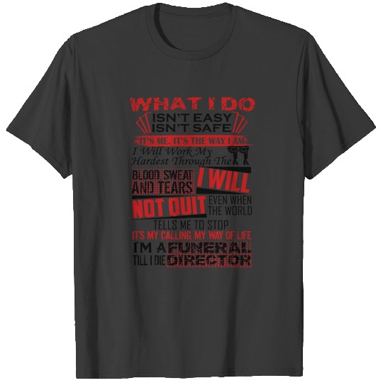 Discover Funeral Till I Die Director Mug T-shirt