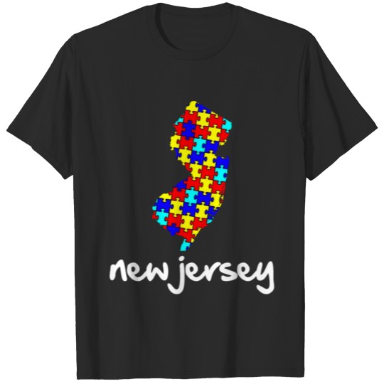 Discover New Jersey - Autism Awareness T-shirt