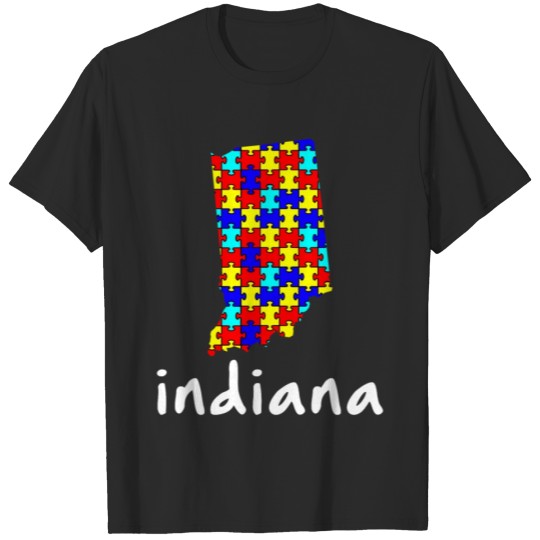 Discover Indiana - Autism Awareness T-shirt