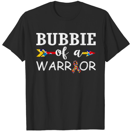 Discover Bubbie Of A Warrior Autism Awareness T-shirt