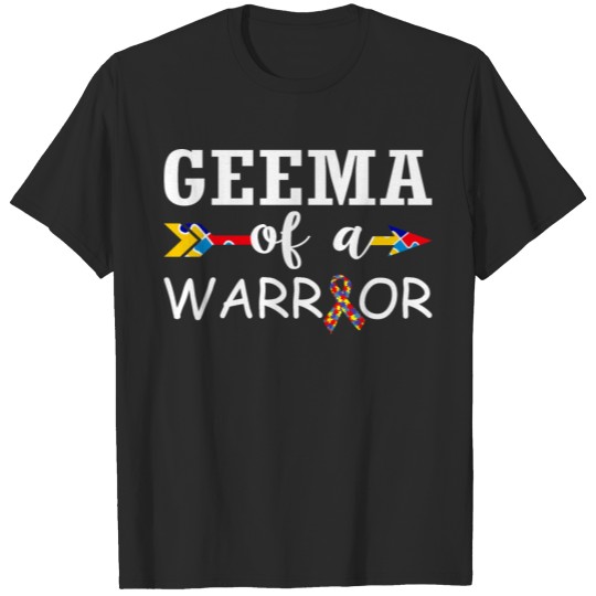 Discover Geema Of A Warrior Autism Awareness T-shirt