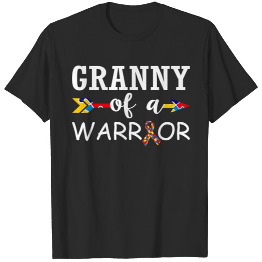 Discover Granny Of A Warrior Autism Awareness T-shirt
