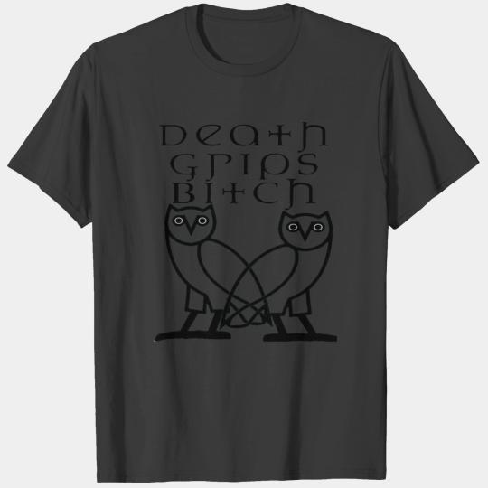Death Grips Black and White Owls T-shirt