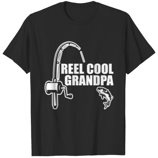 Discover Reel Cool Grandpa T-shirt