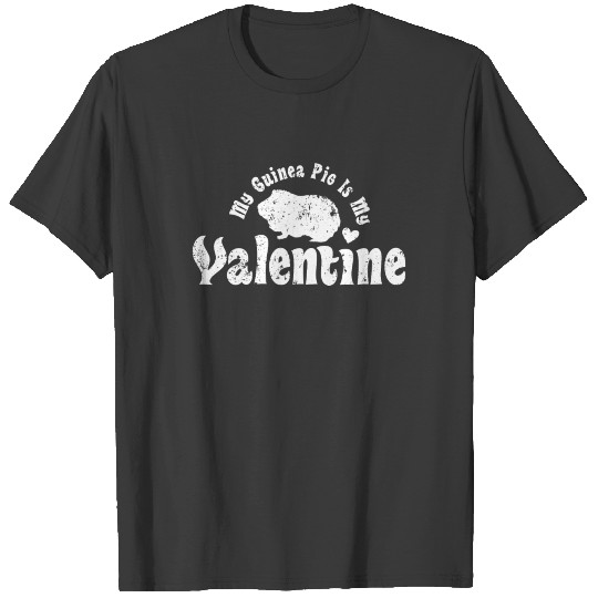 My Anti Valentine Pet Guinea Pig Zoology Zoologist T-shirt