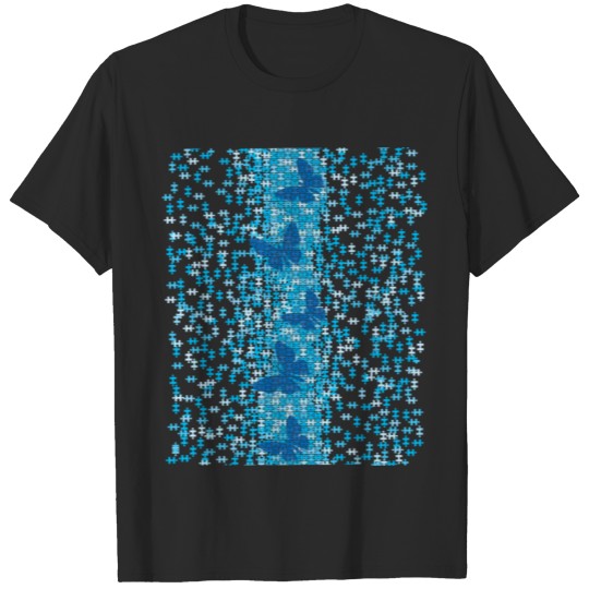 Discover Butterfly puzzle T-shirt
