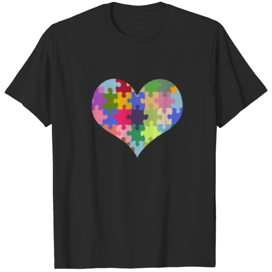 Discover Autism Awareness Autism Heart Autism Love T-shirt