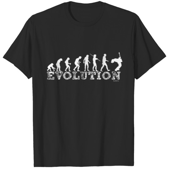Discover Evolution Guitar Band Electric Bass Rock Acoustic T-shirt