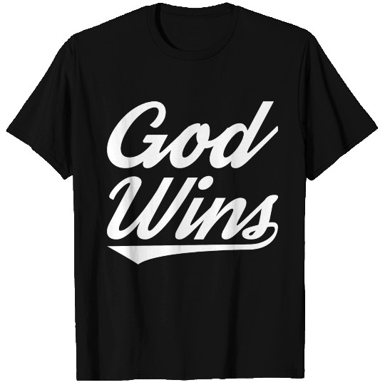 Remember God wins,Christsian,Bible T-shirt