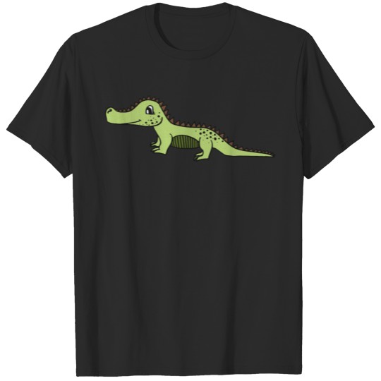 Discover cute green baby crocodile , great gift idea T-shirt