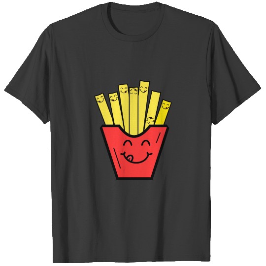 funny french fries kids children baby present T-shirt