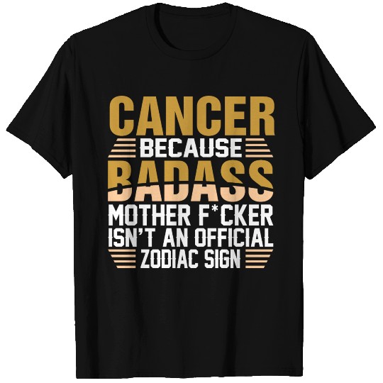Cancer Zodiac Sign T-shirt