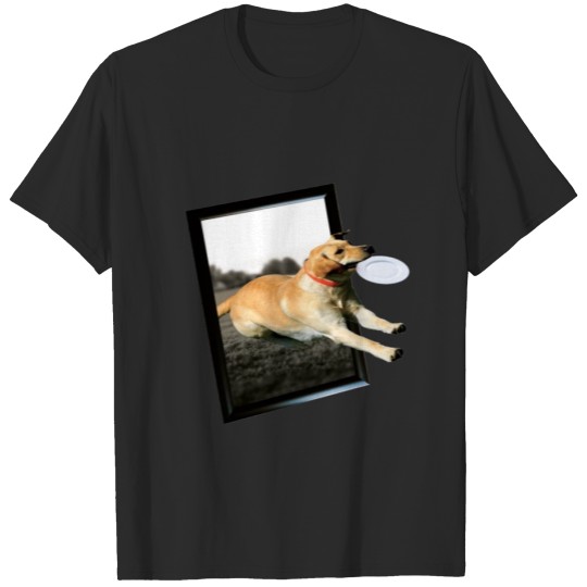 Discover dog poster T-shirt