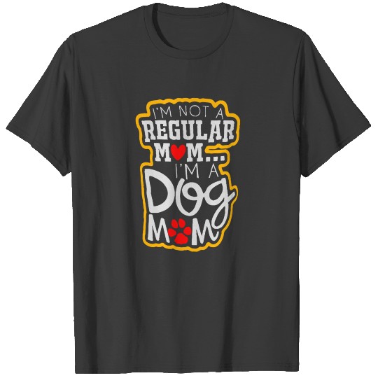 Dog Mom Dark Heather T-shirt