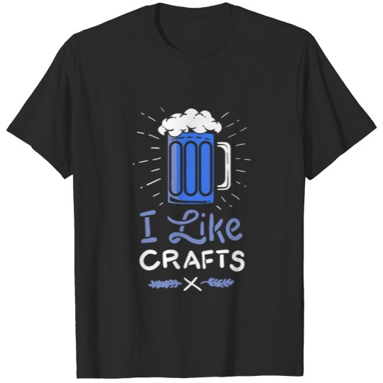 Discover I like Beer Craft Gift T-shirt