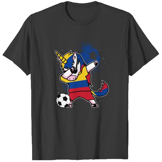 (Gift) Unicorn Colombia soccer 007 T-shirt