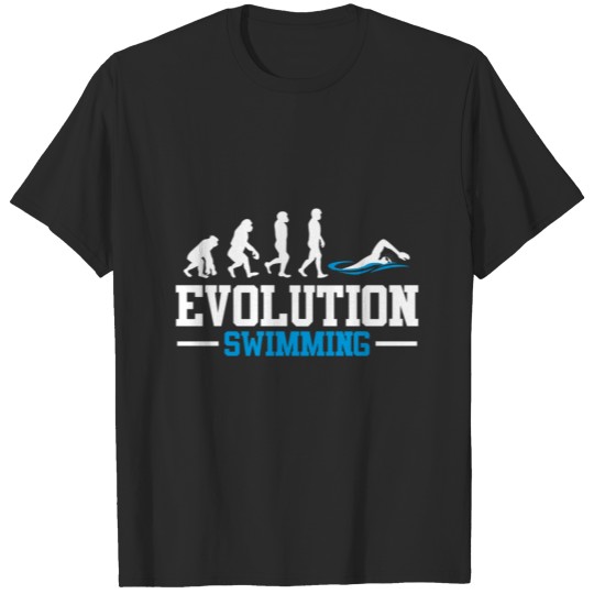Discover EVOLUTION SWIMMING T-shirt